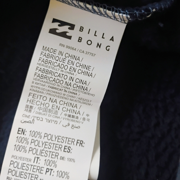 BILLABONG NEW A-Div Half Zip Pullover Hoodie - Picture 7 of 11